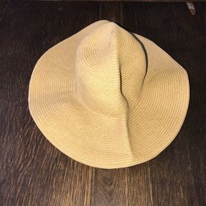 REI straw sun hat